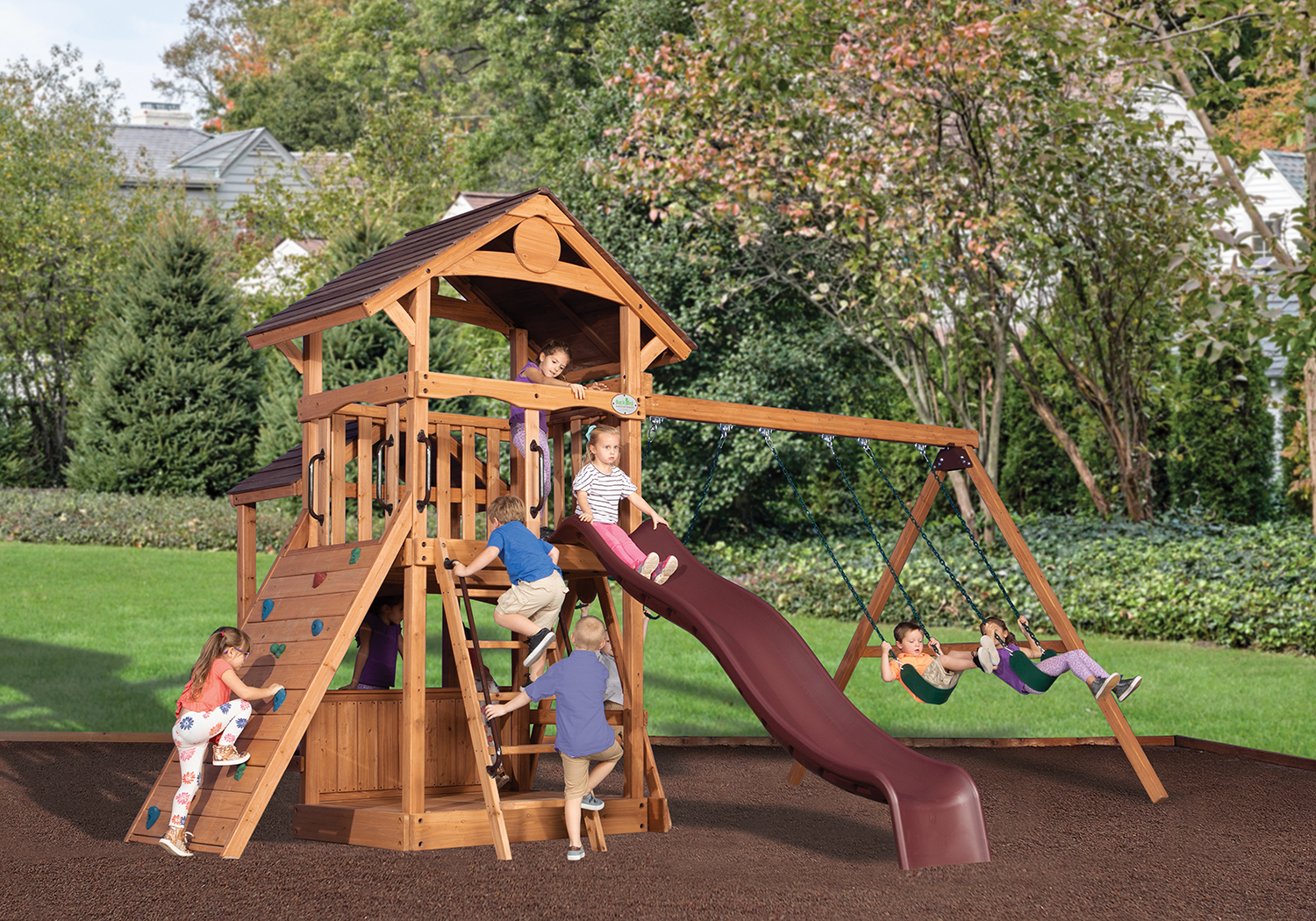 Adventure Outlook 2 Swing Set — product photo 1