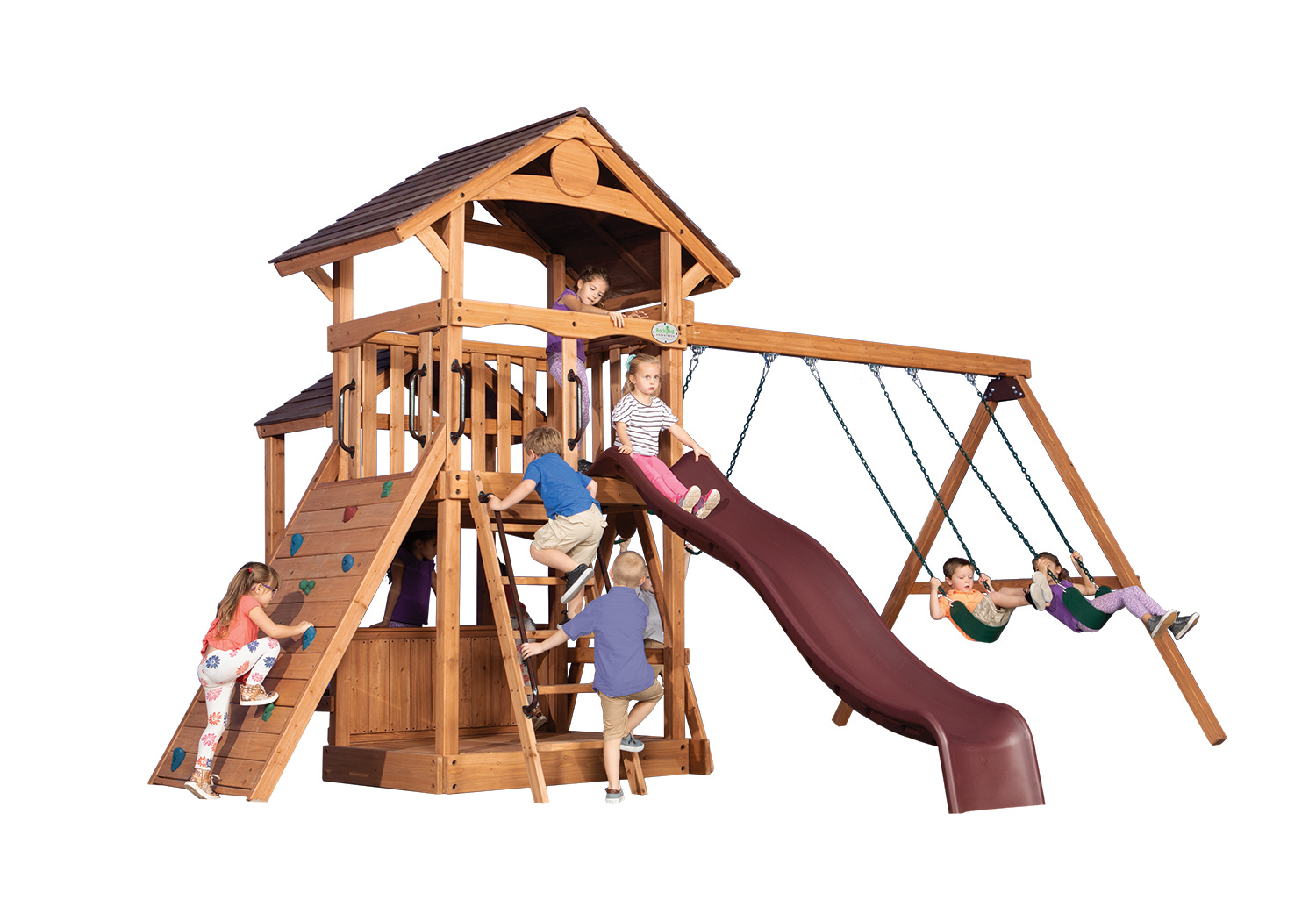 Adventure Outlook 2 Swing Set — product photo 2