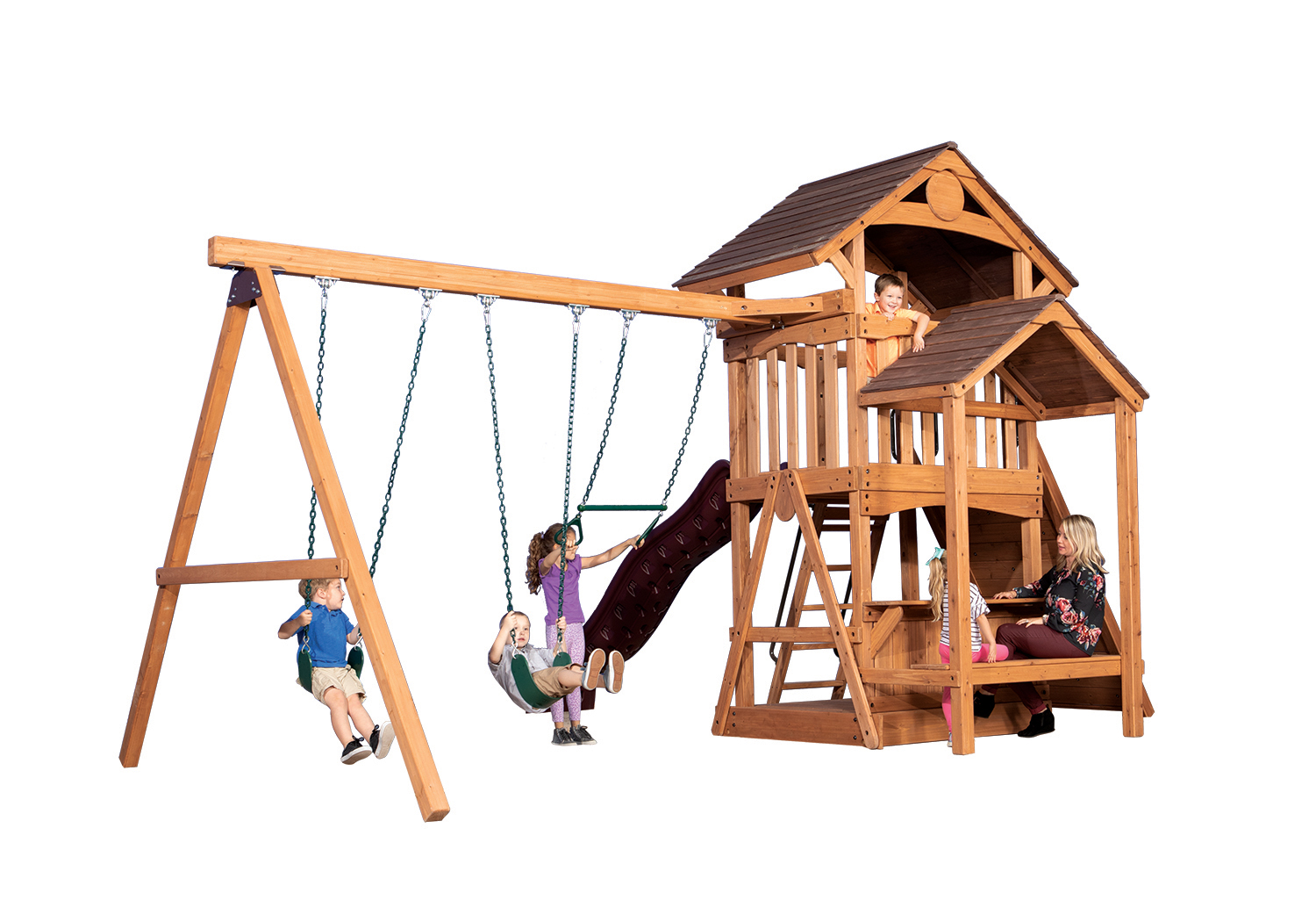 Adventure Outlook 2 Swing Set — product photo 4