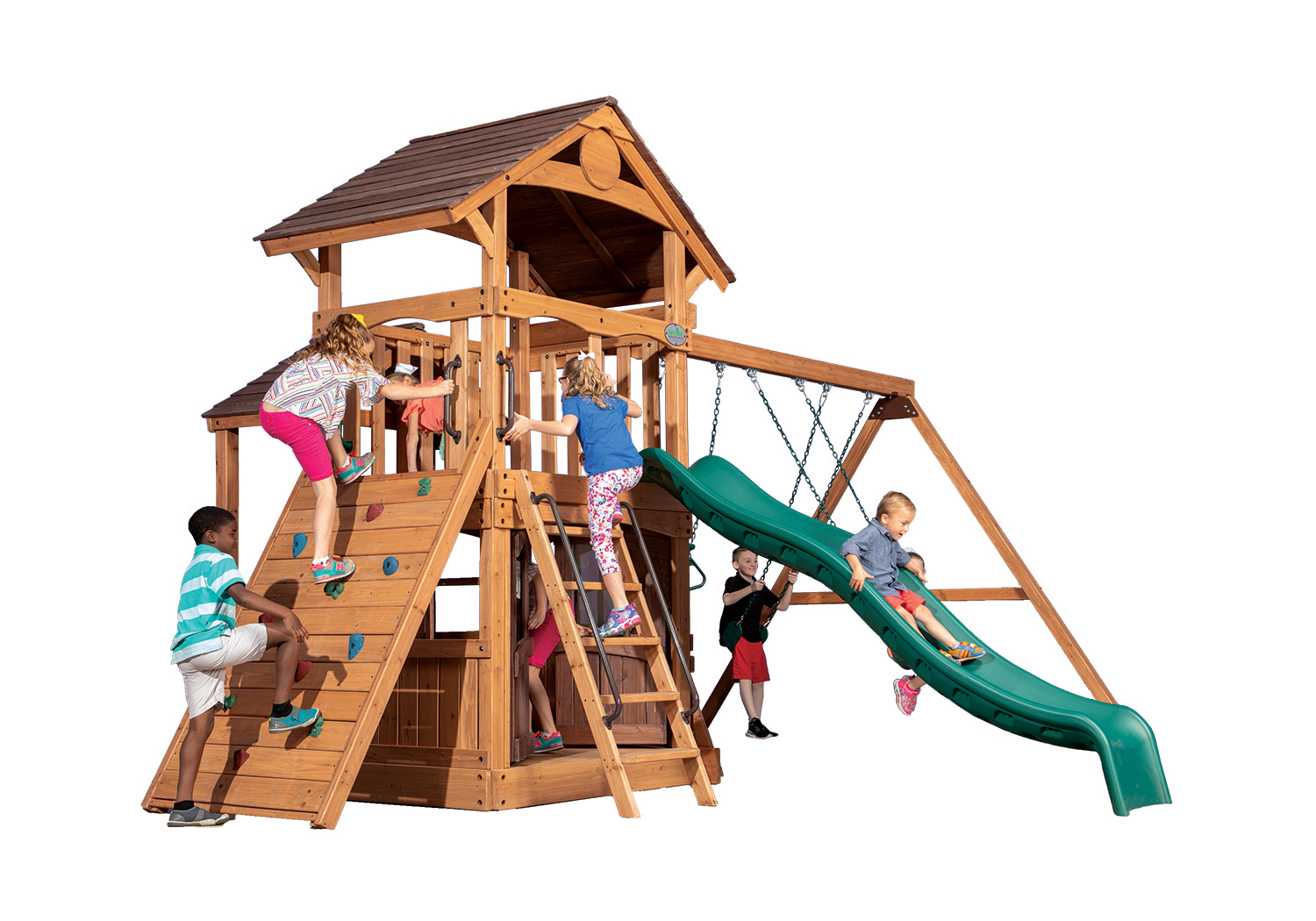 Adventure Outlook 3 Swing Set — product photo 2