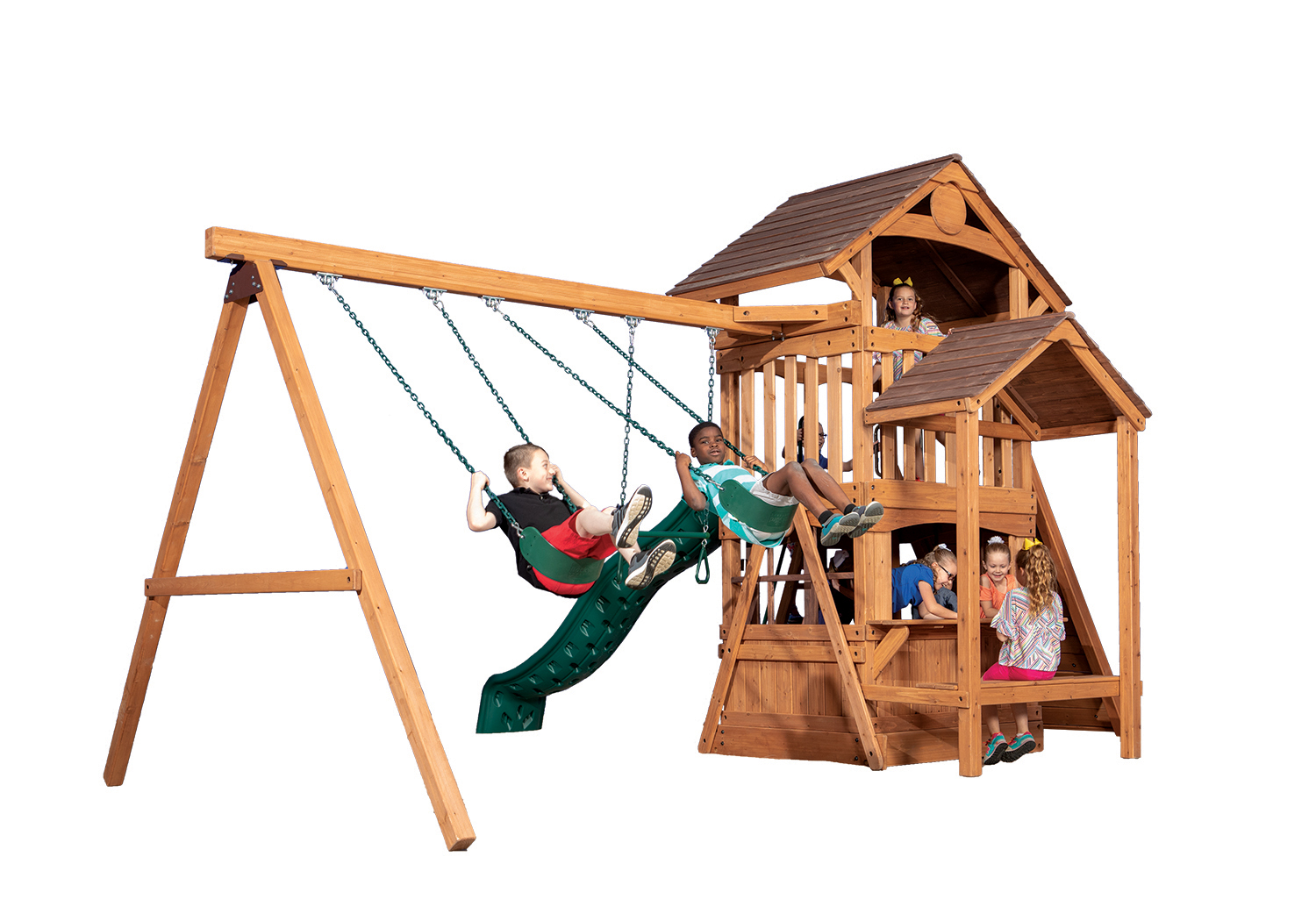 Adventure Outlook 3 Swing Set — product photo 4