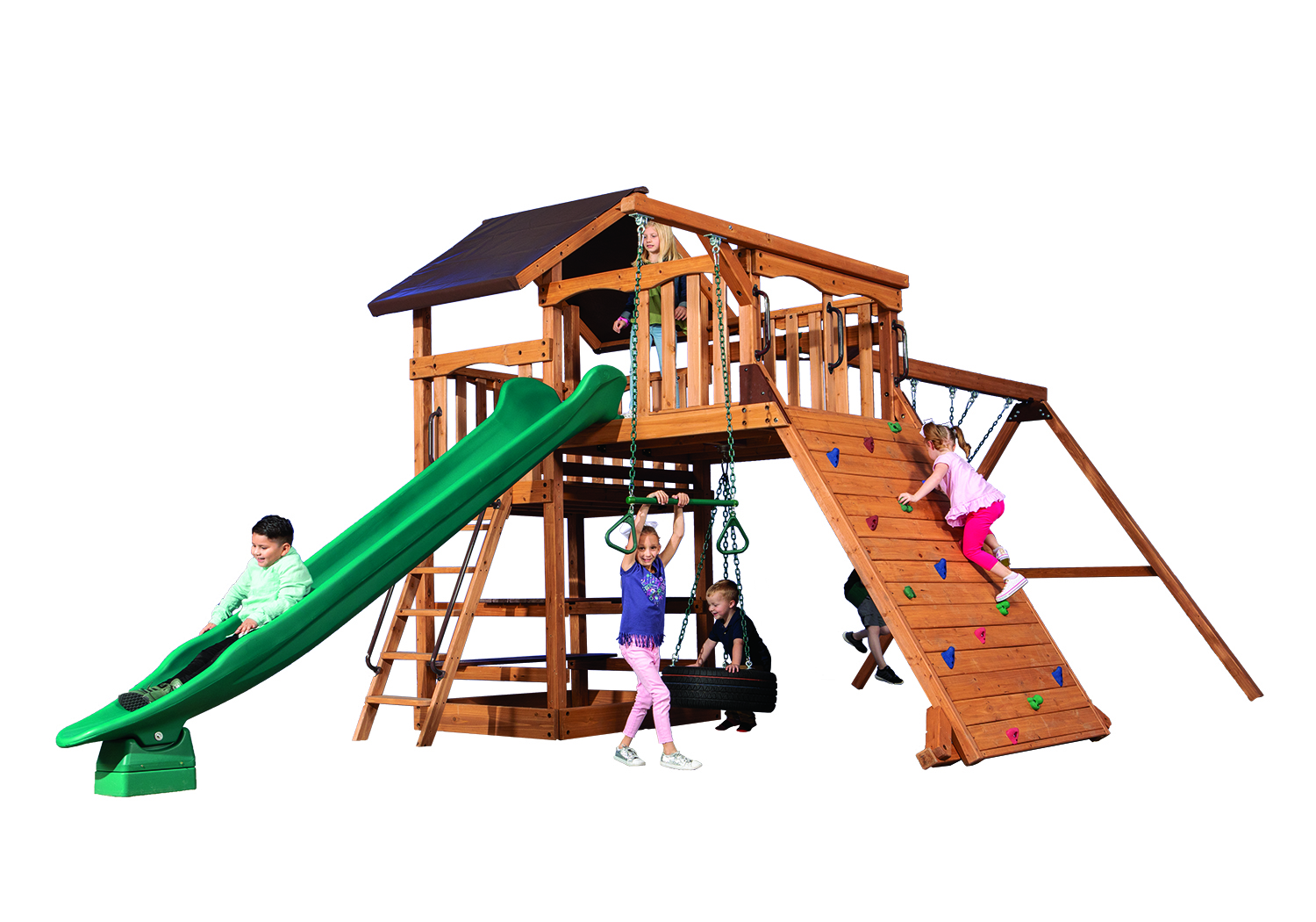 Adventure Outlook 4 Swing Set — product photo 2