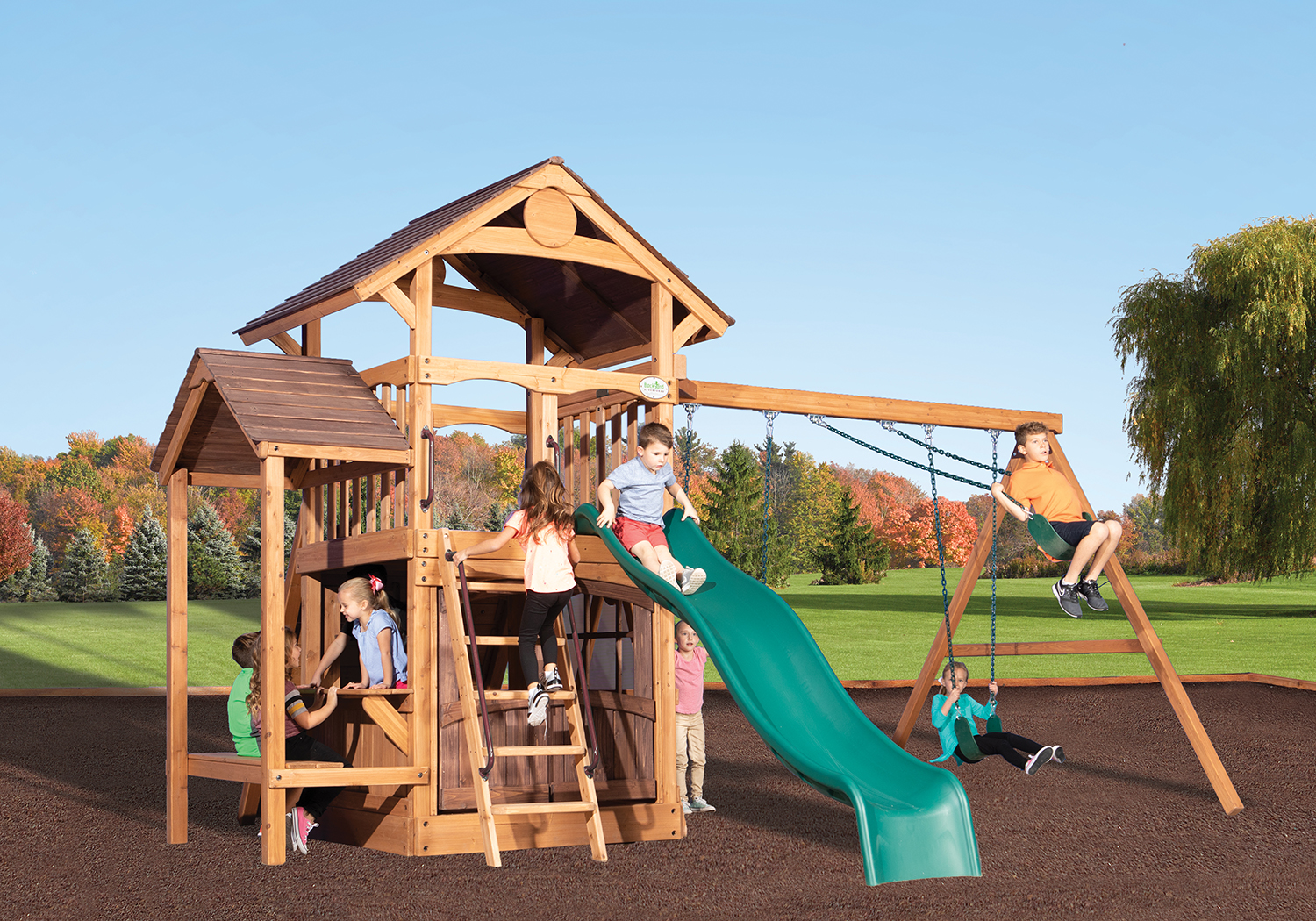 Adventure Outlook XL 2 Swing Set — product photo 1