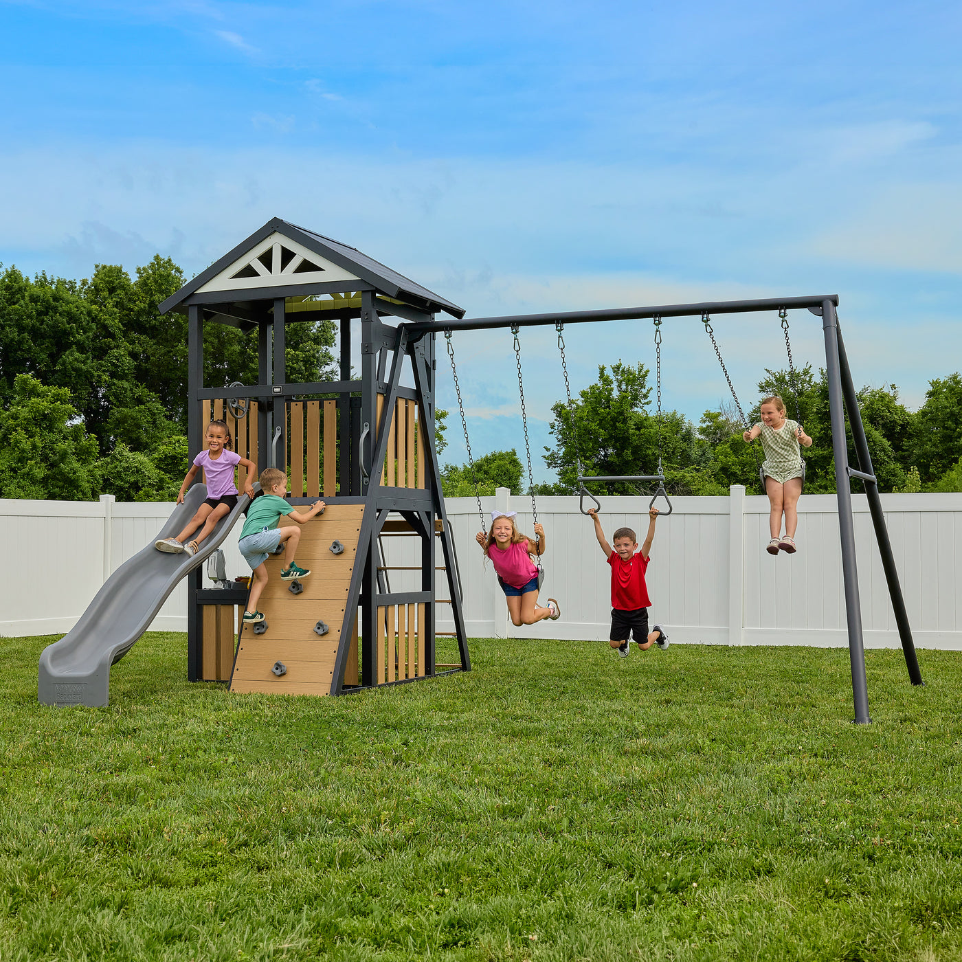 Atlas Steel Swing Set — product photo 1