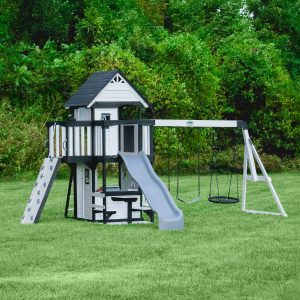 Canyon Creek Swing Set – White — product photo 1