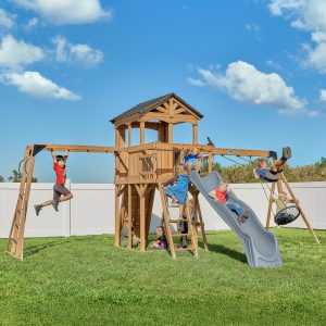 Dover Bay Swing Set with Monkey Bars — product photo 1