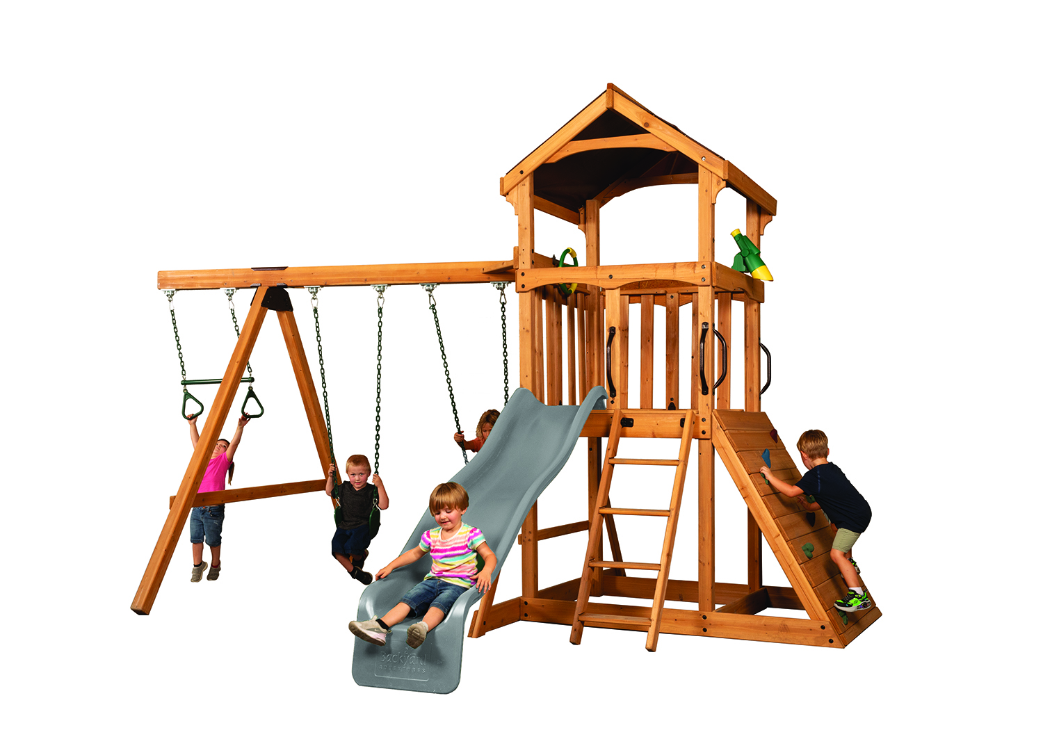 Grand Chateau With Gray Slide (4' Deck) — product photo 2