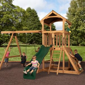 Grand Chateau With Green Slide (4' Deck) — product photo 1