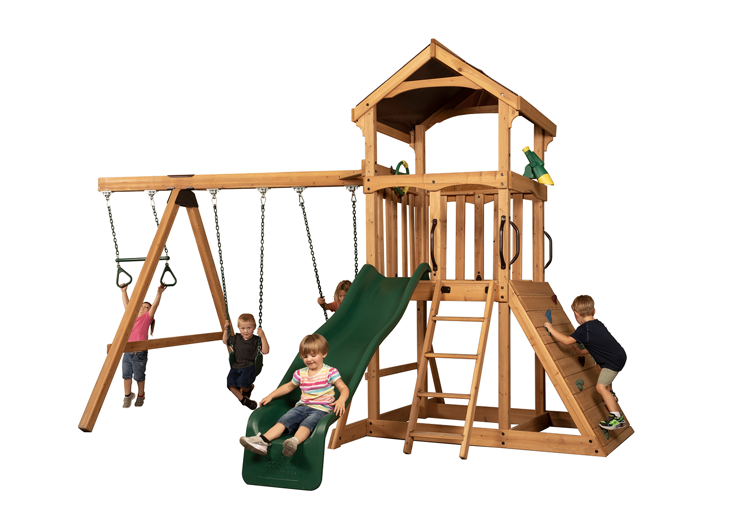 Grand Chateau With Green Slide (4' Deck) — product photo 2