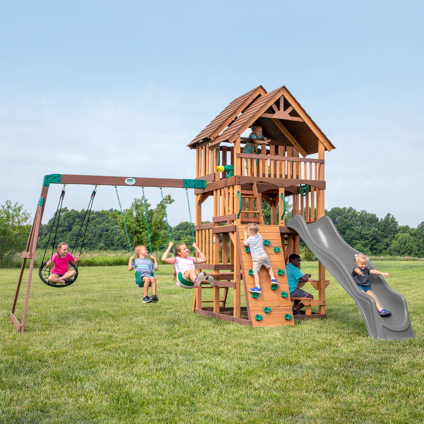 Highlander Swing Set — product photo 2