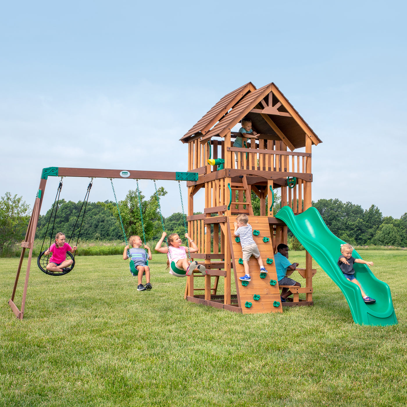 Highlander Swing Set — product photo 3