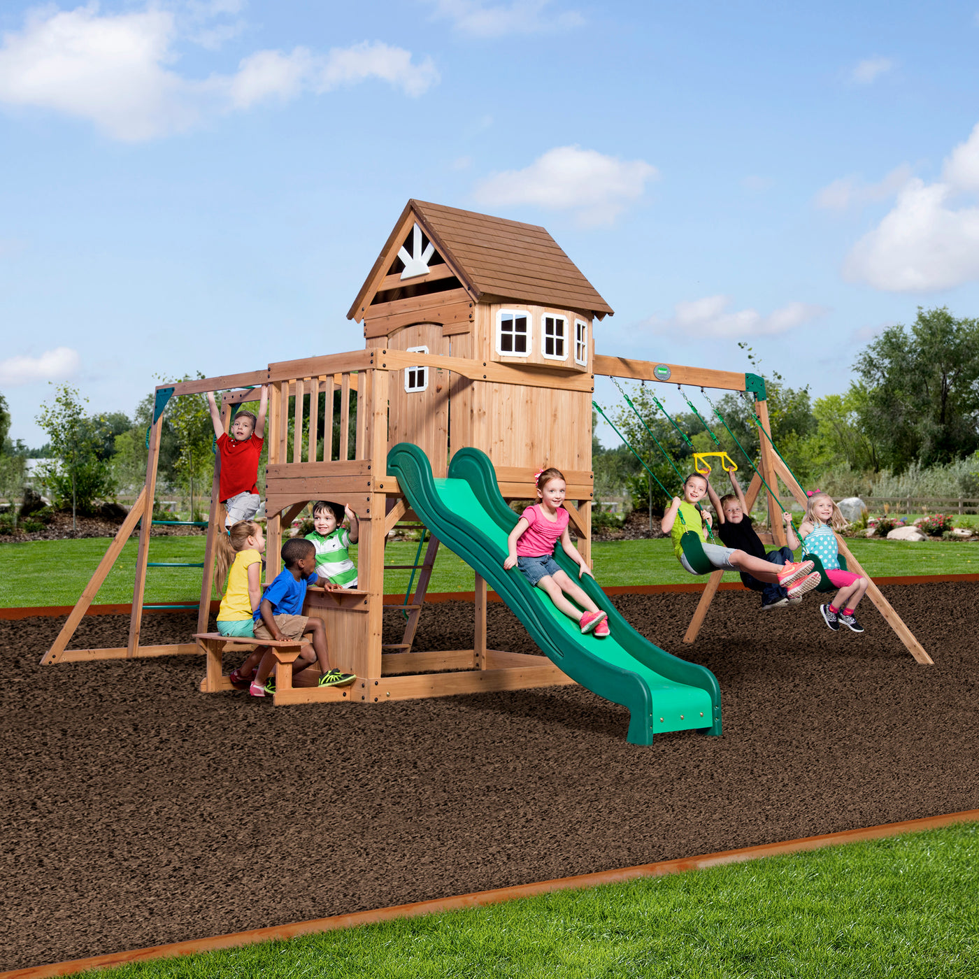 Montpelier Swing Set — product photo 1
