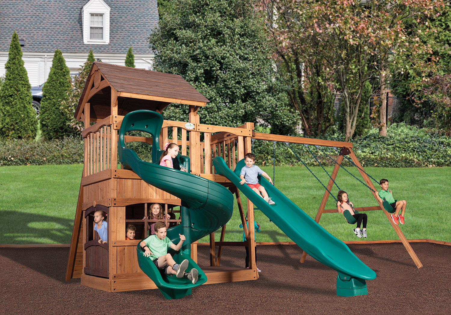 Olympian Outlook XL 1 Swing Set — product photo 1
