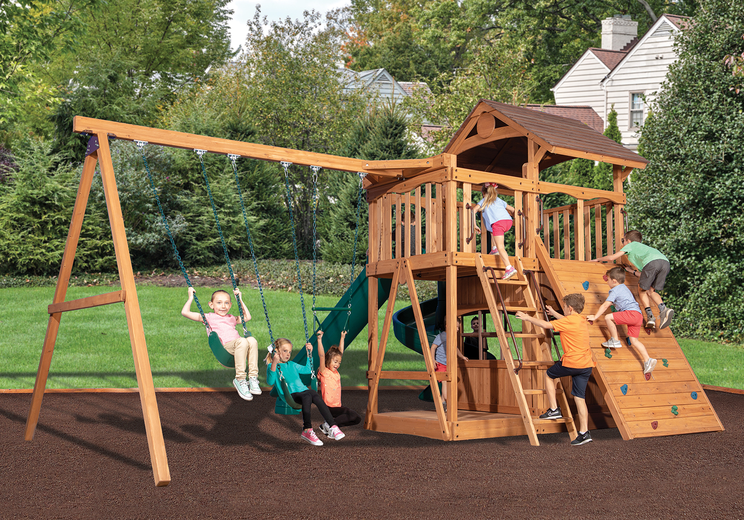 Olympian Outlook XL 1 Swing Set — product photo 3