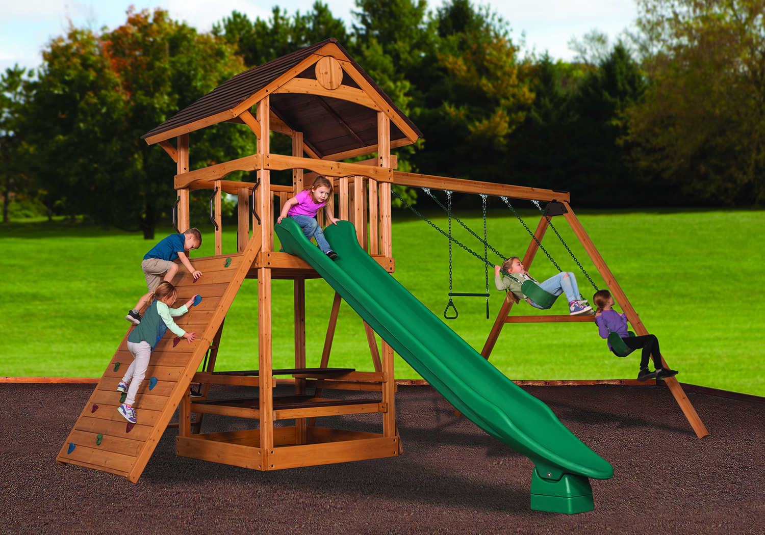 Olympian Outlook XL 1A Swing Set — product photo 1