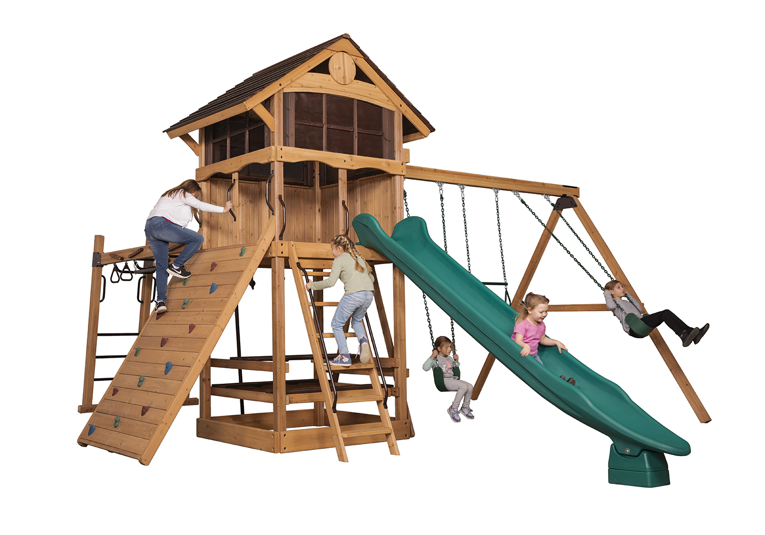 Olympian Outlook XL 1C Swing Set — product photo 2