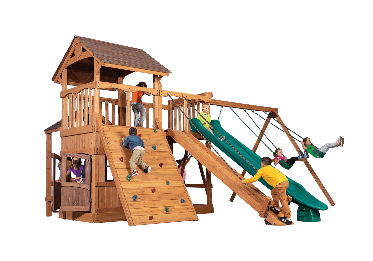 Olympian Outlook XL 2 Swing Set — product photo 2