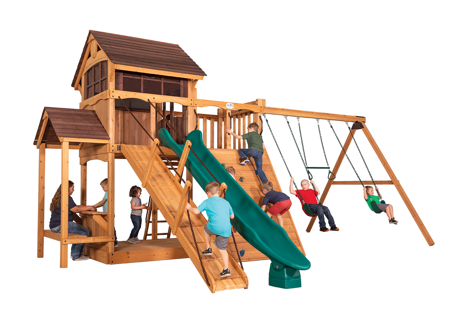 Olympian Outlook XL 2A Swing Set — product photo 2