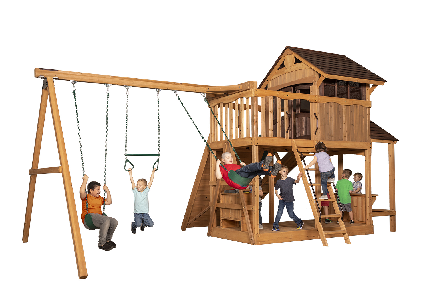 Olympian Outlook XL 2A Swing Set — product photo 4