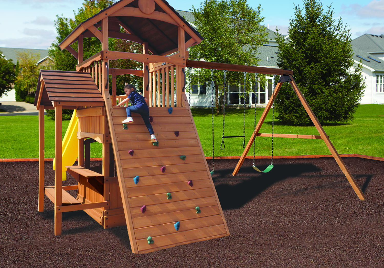 Olympian Outlook XL 2B Swing Set — product photo 3