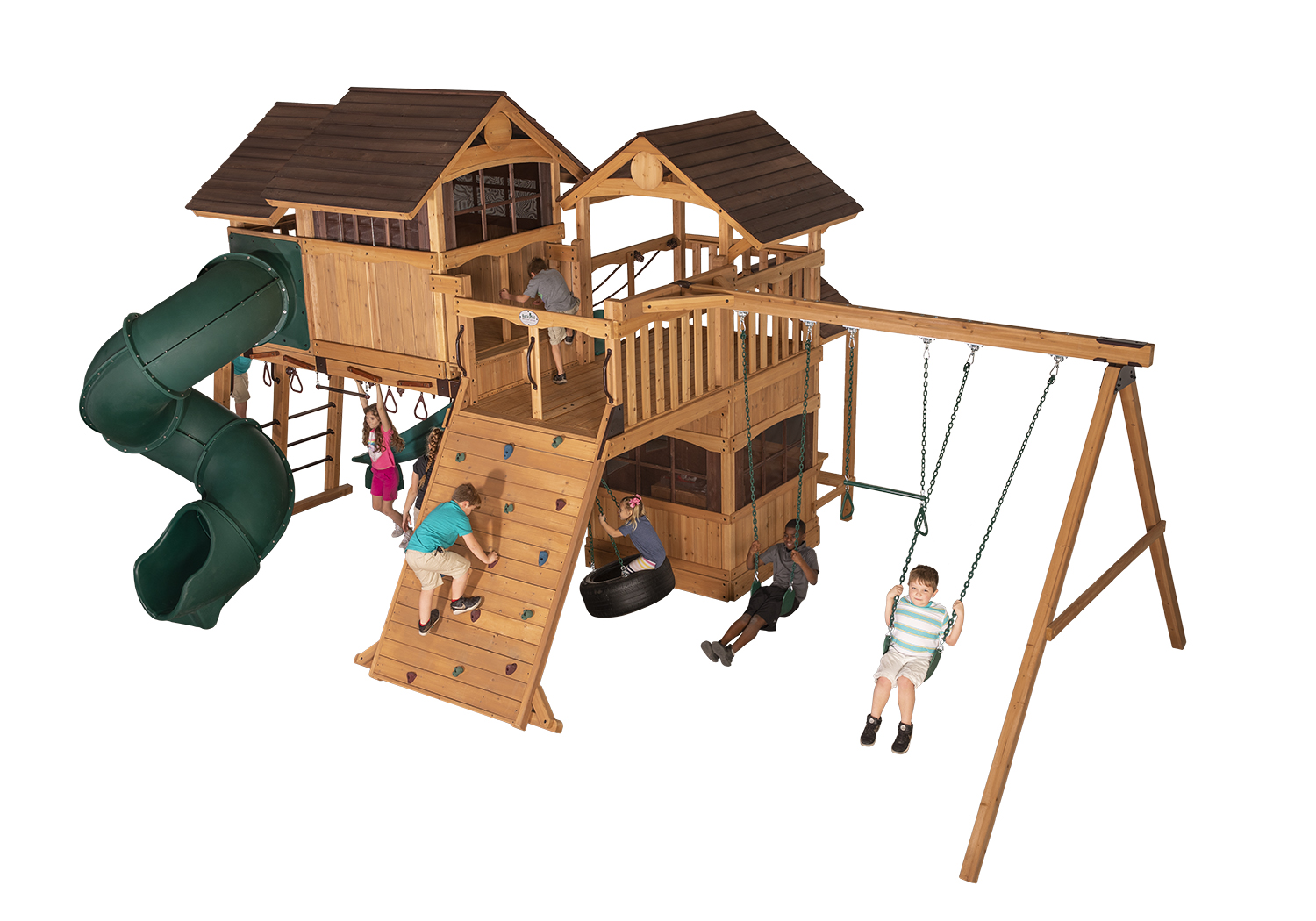 Olympian Outlook XL 5 Swing Set — product photo 2