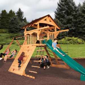 Olympian Peak XL 1 with Wood Roof Playset — product photo 1