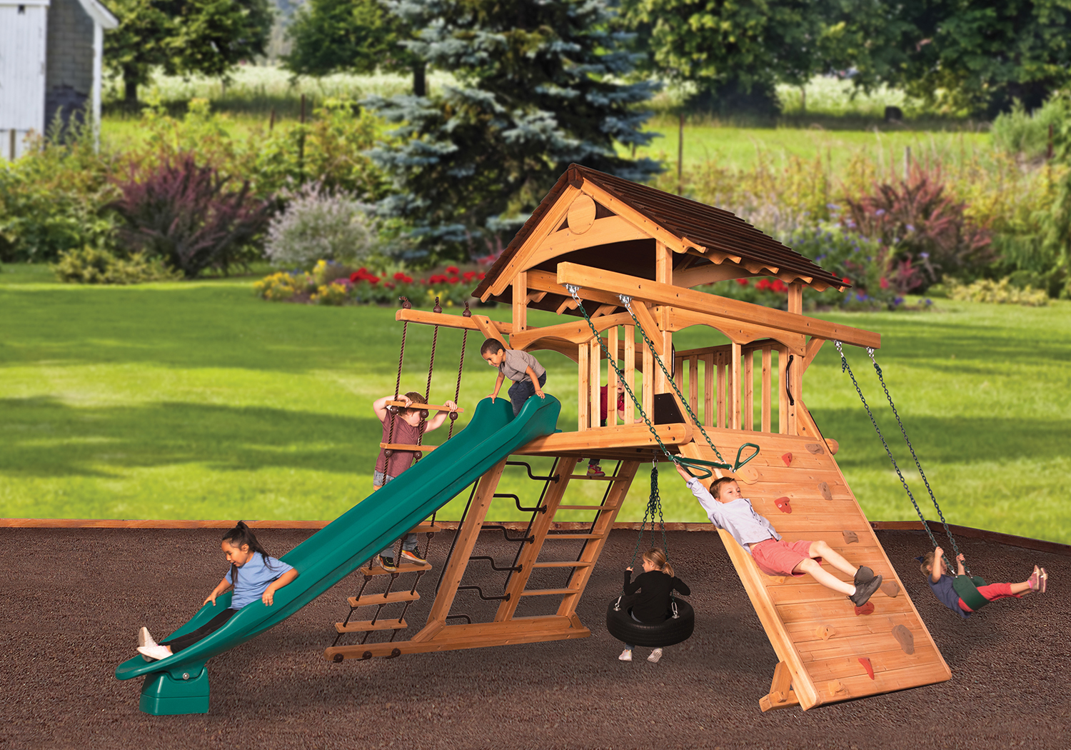 Olympian Peak XL Space Saver 1 Playset — product photo 1