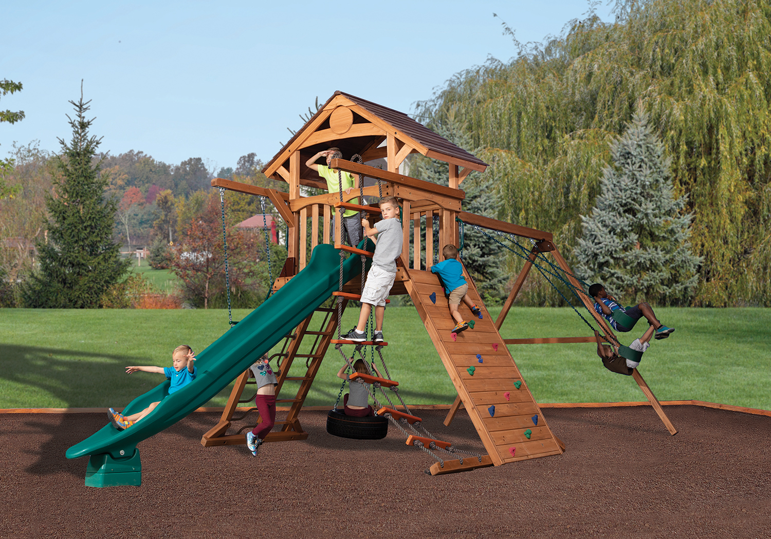 Olympian Summit 1 with Wood Roof — product photo 1