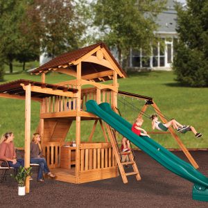 Olympian Treehouse XL 2 Swing Set — product photo 1