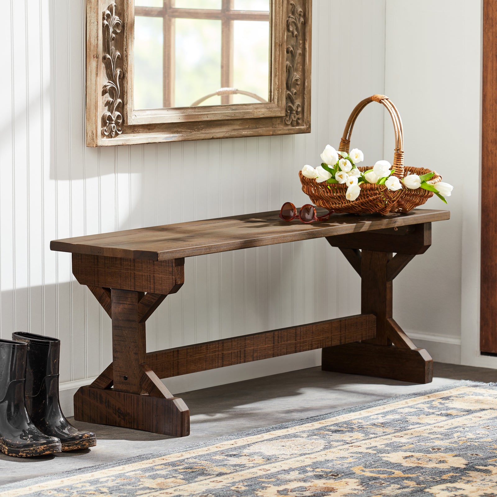 Farmhouse Bench — manufacturer photo 3