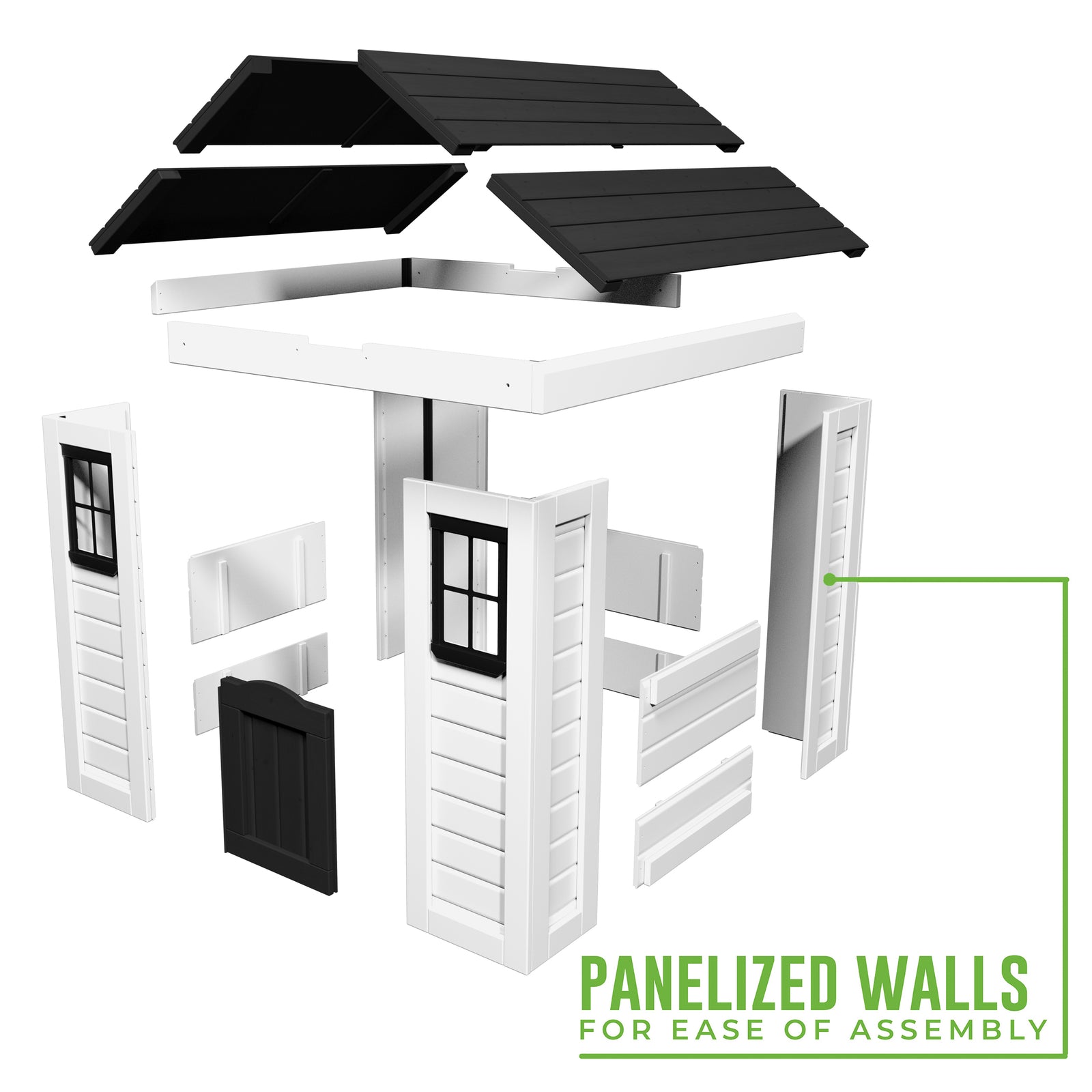 Sweetwater Playhouse - White — manufacturer photo 11