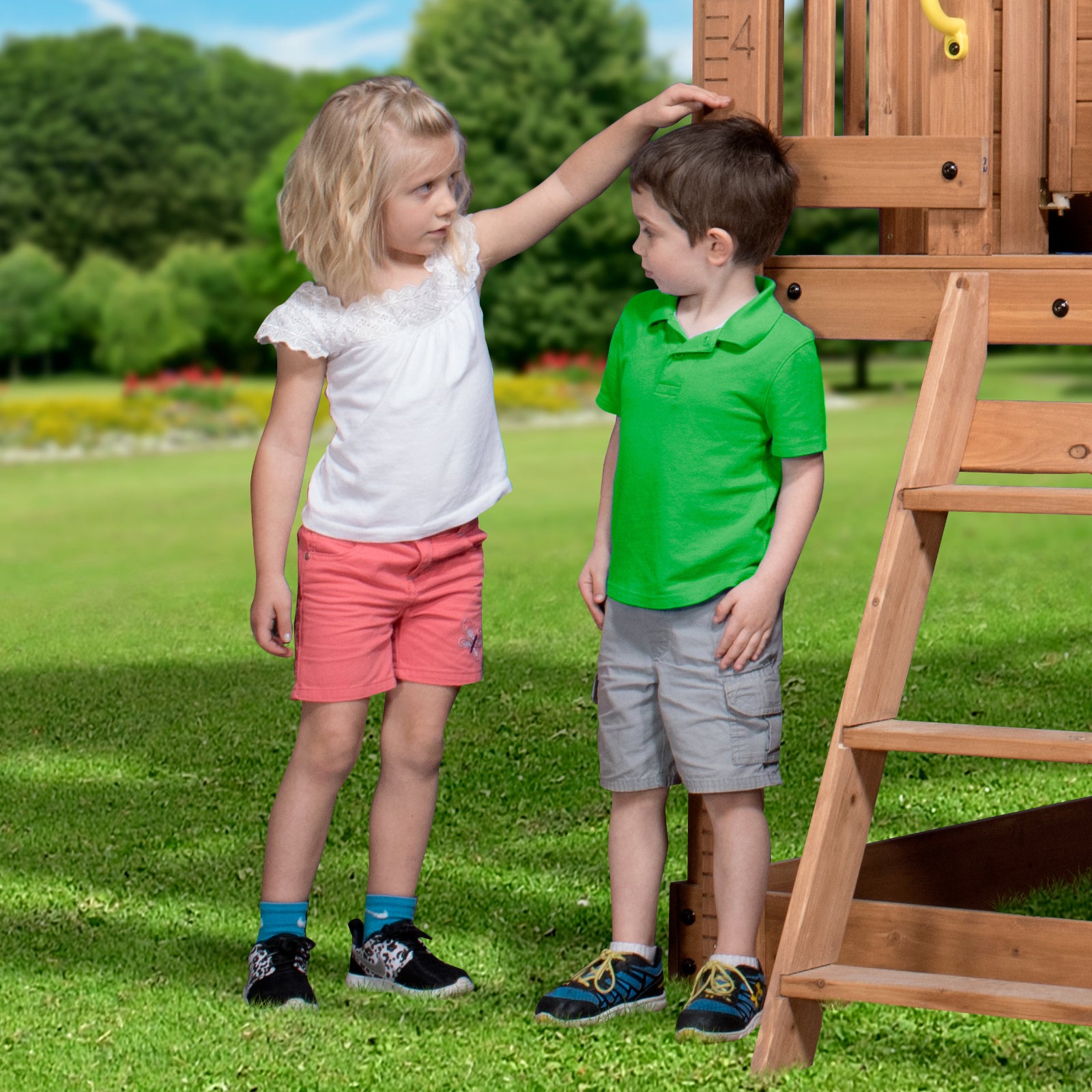 Scenic Heights Wooden Playhouse — manufacturer photo 6