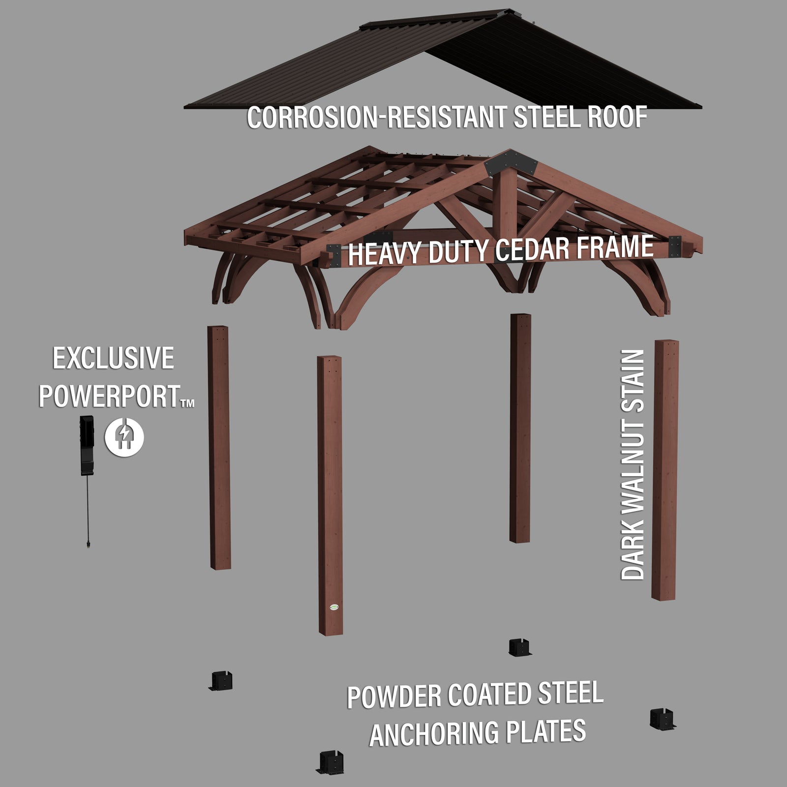 12x10 Gazebo — manufacturer photo 11