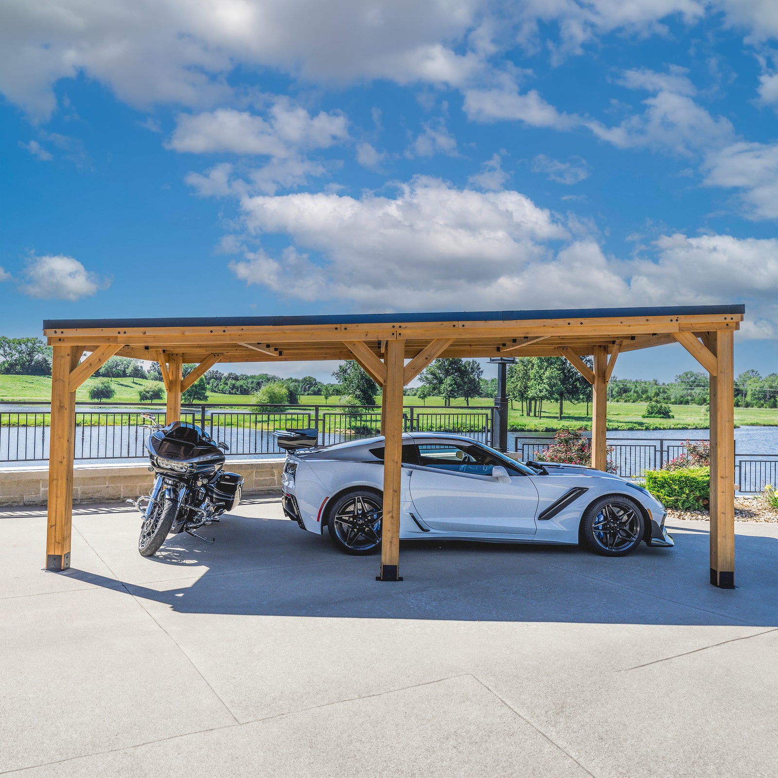 20x12 Kingsport Carport — manufacturer photo 1