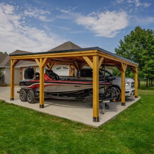 20x20 Kingsport Carport — manufacturer photo 1
