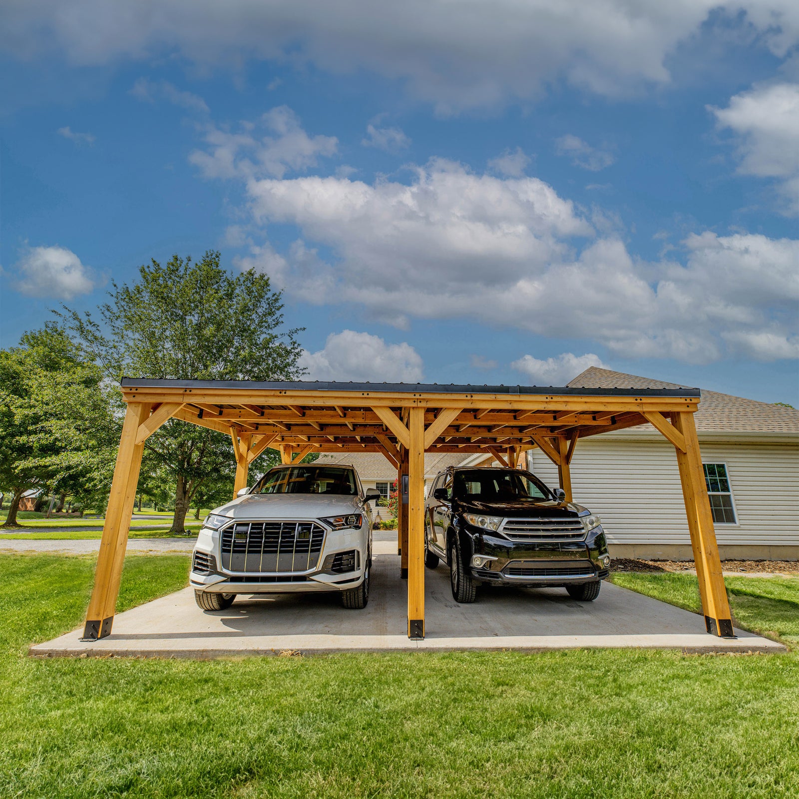 20x20 Kingsport Carport — manufacturer photo 9
