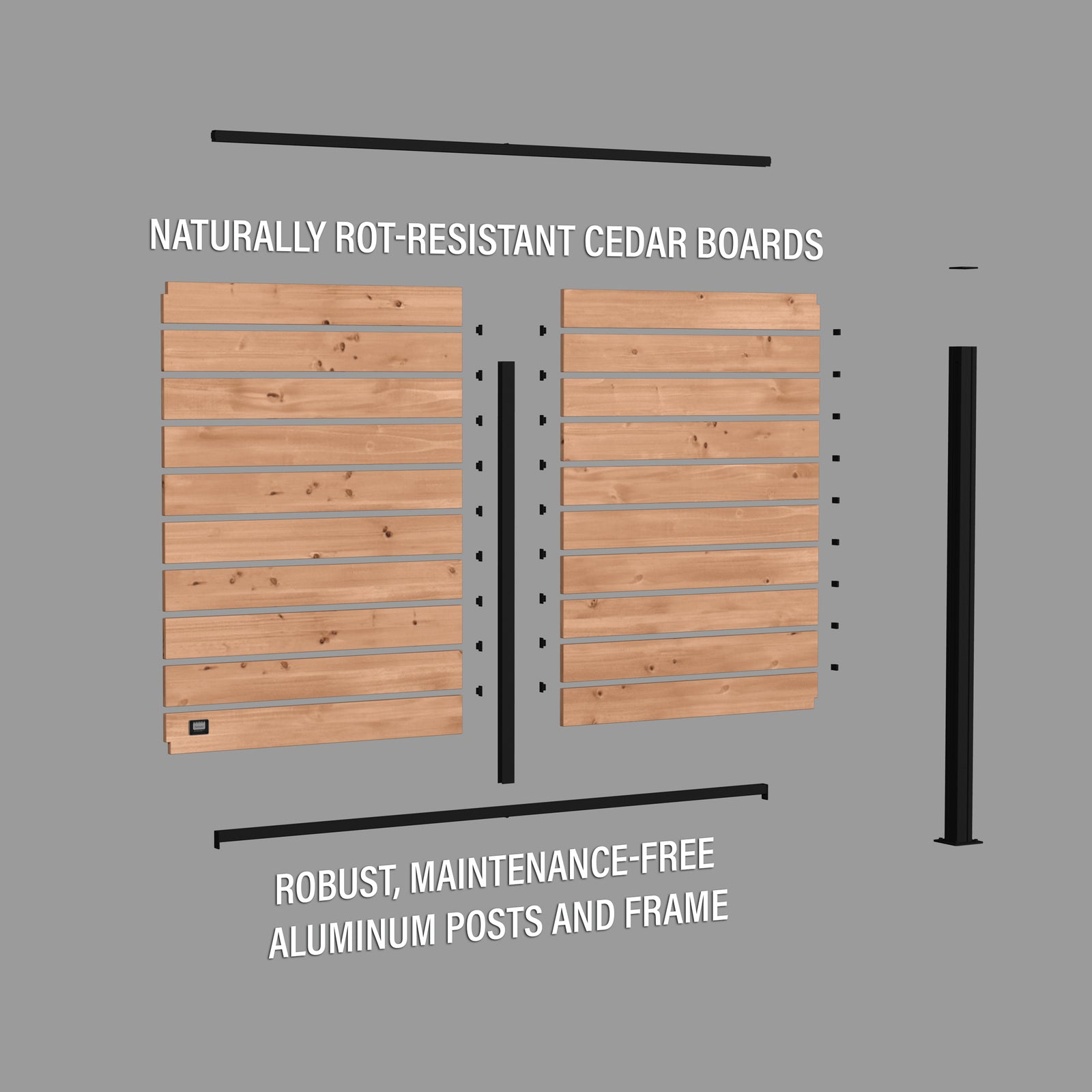 Privacy Wall Add-on Kit — manufacturer photo 9