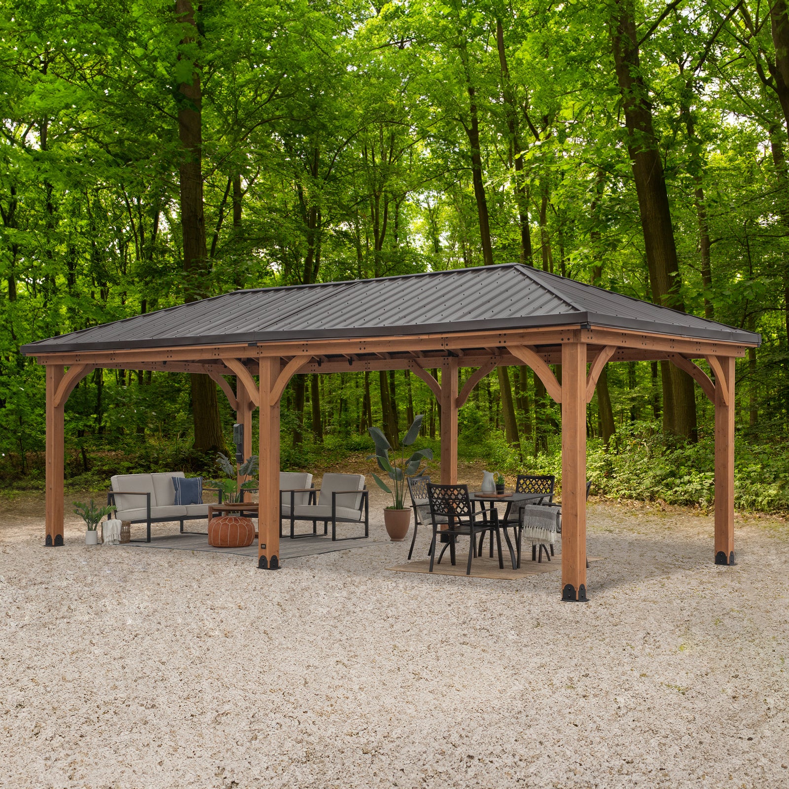 24x12 Barrington Carport/Gazebo — manufacturer photo 10
