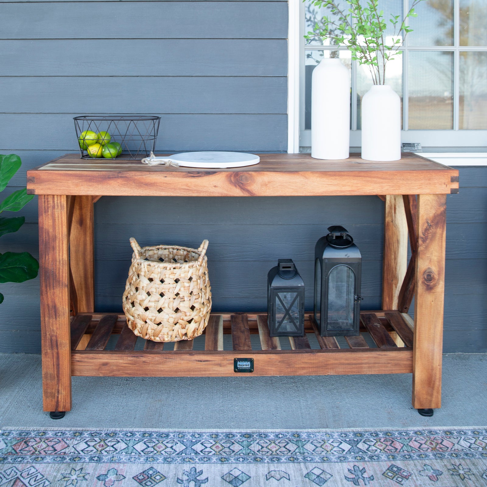 Console Table - Acacia — manufacturer photo 1