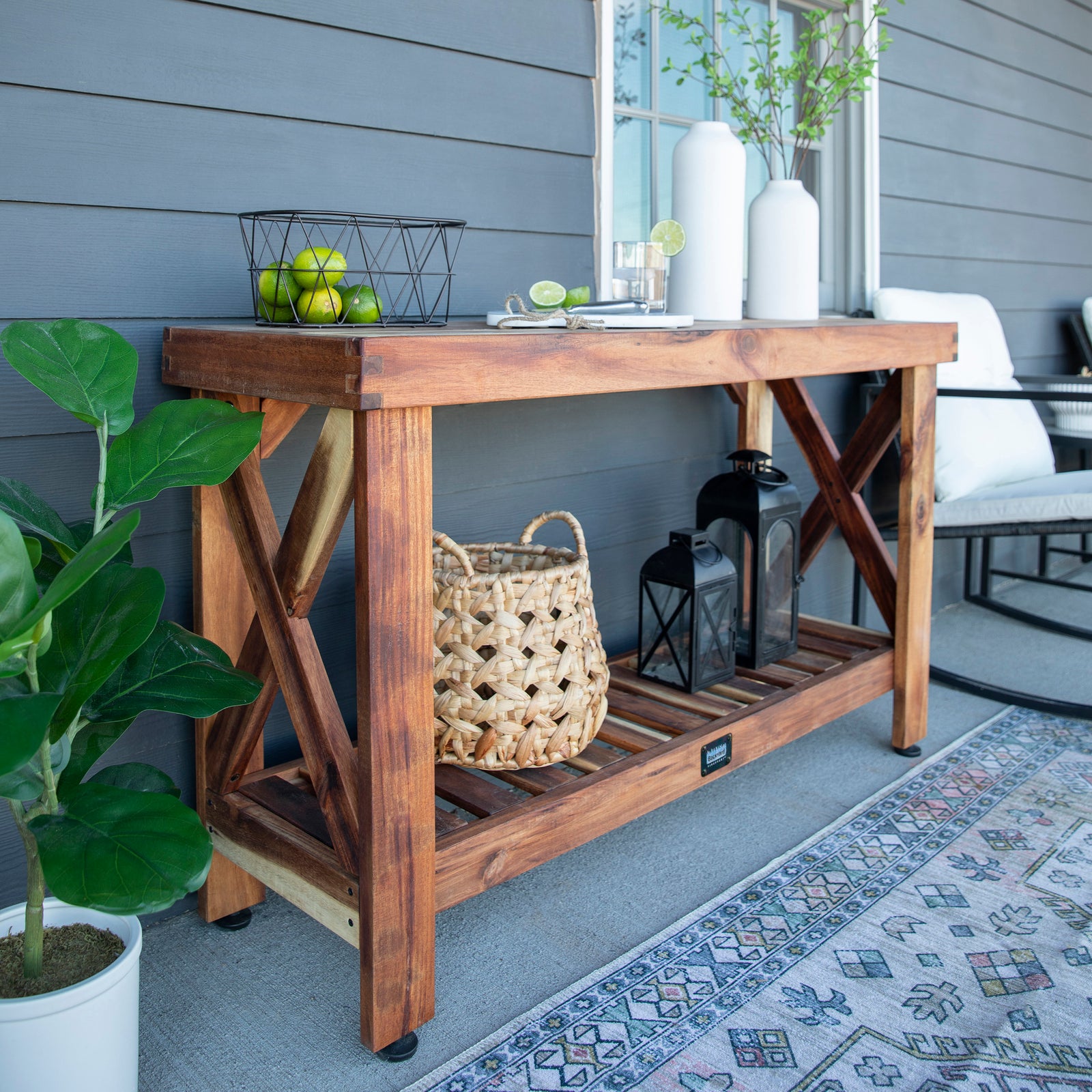 Console Table - Acacia — manufacturer photo 3