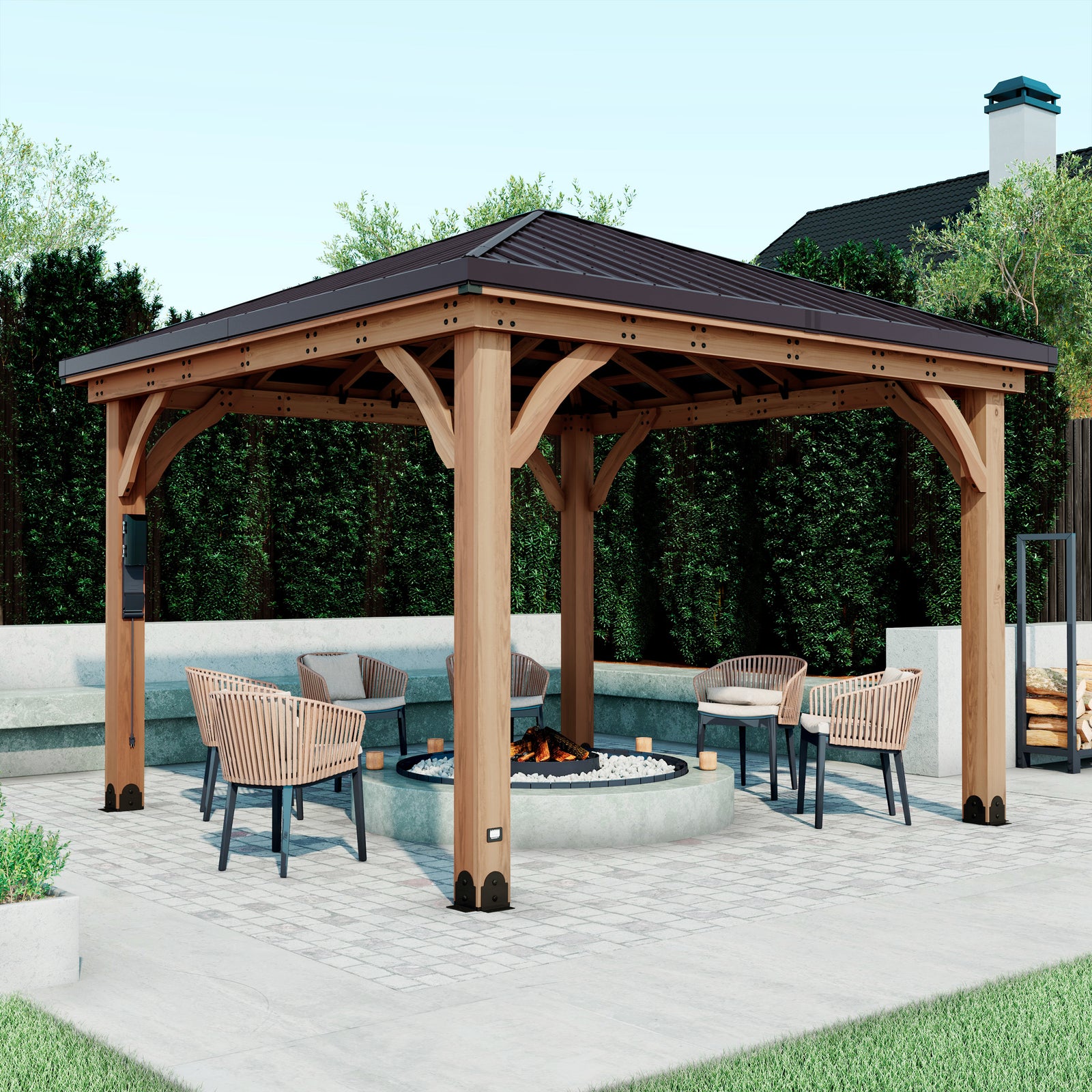 12x12 Barrington Gazebo — manufacturer photo 1
