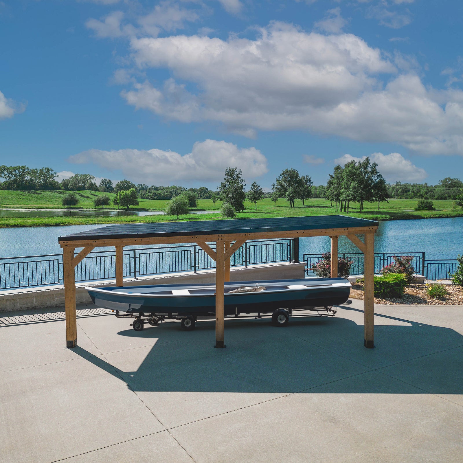20x12 Kingsport Carport — manufacturer photo 11