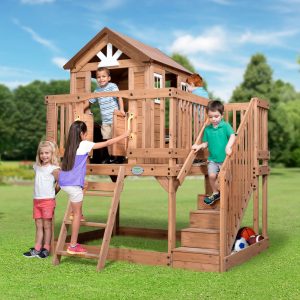 Scenic Heights Wooden Playhouse — manufacturer photo 1