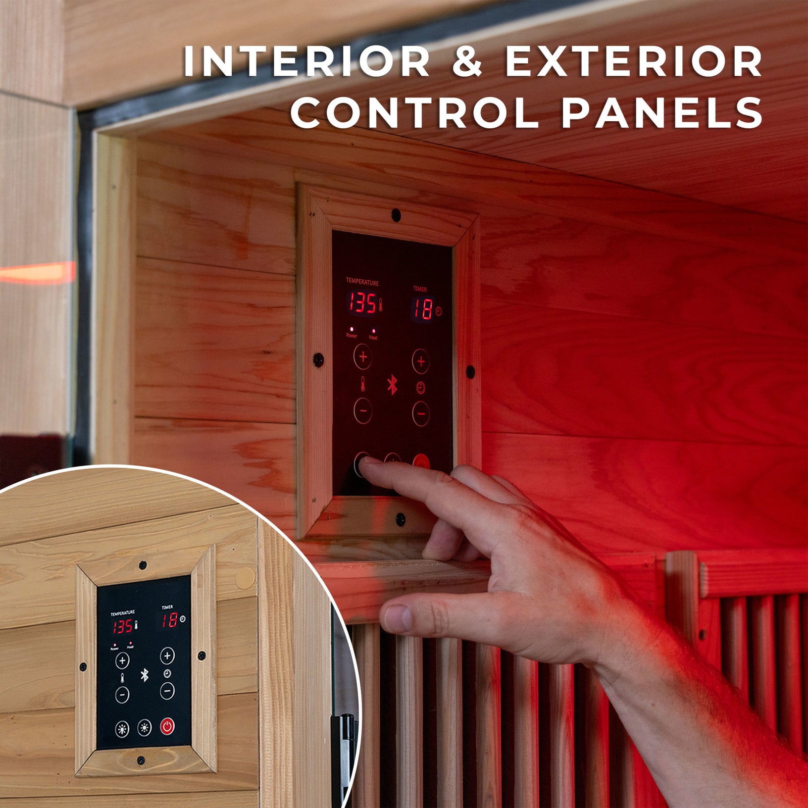 Rylan Indoor Infrared Sauna 2 Person — manufacturer photo 8