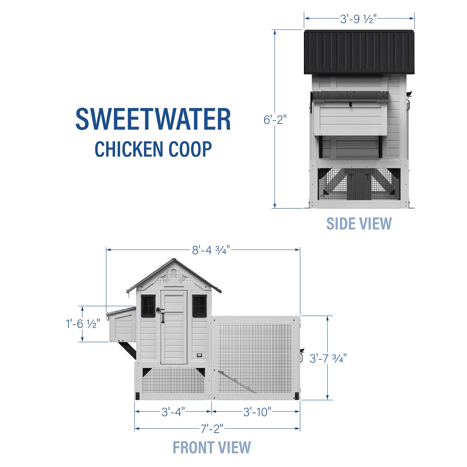 Sweetwater Chicken Coop — manufacturer photo 2