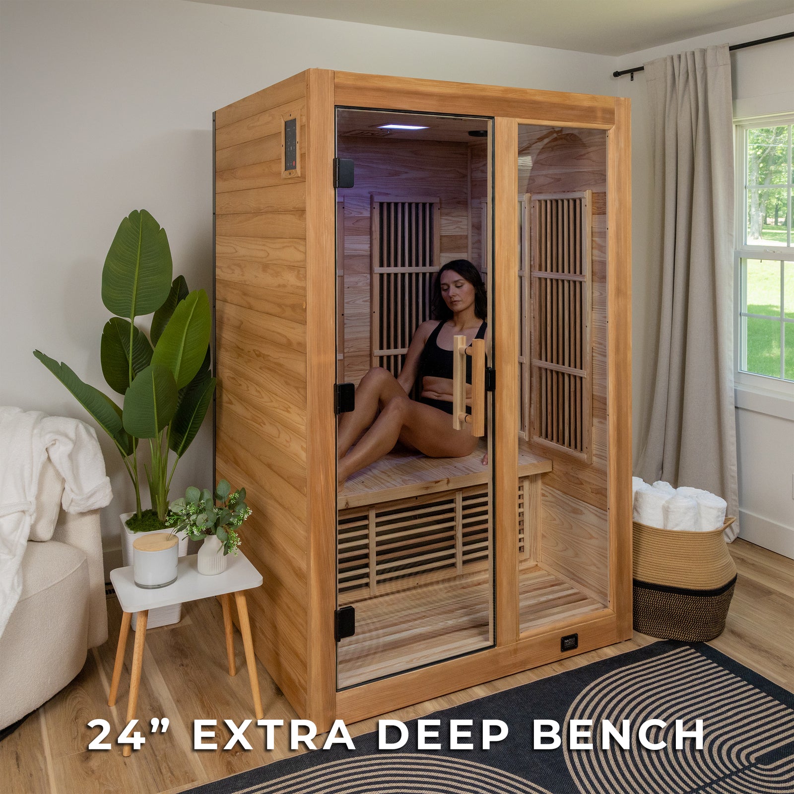 Rylan Indoor Infrared Sauna 2 Person — manufacturer photo 7