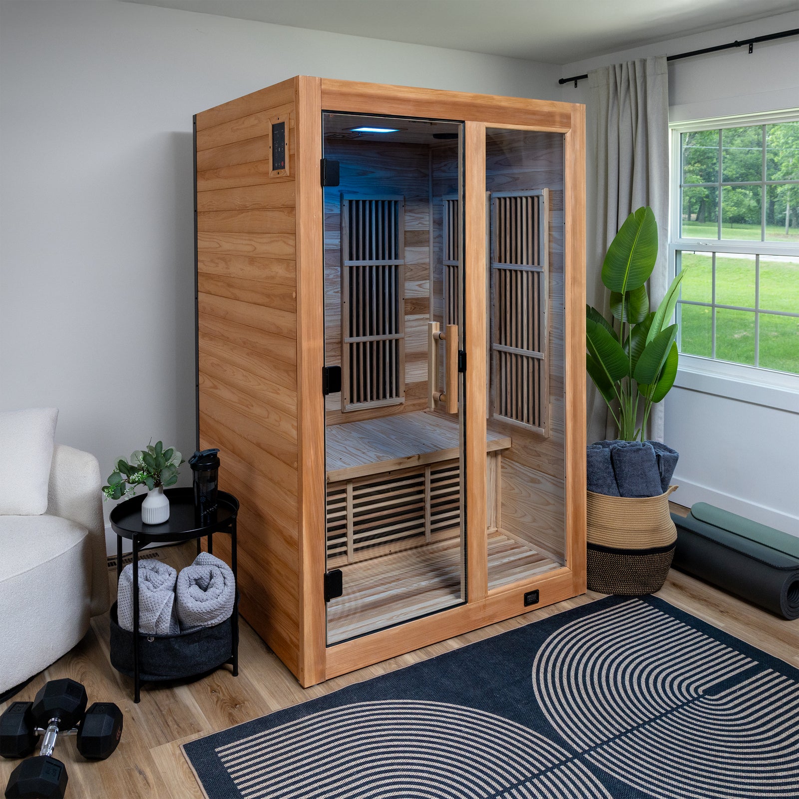 Rylan Indoor Infrared Sauna 2 Person — manufacturer photo 1