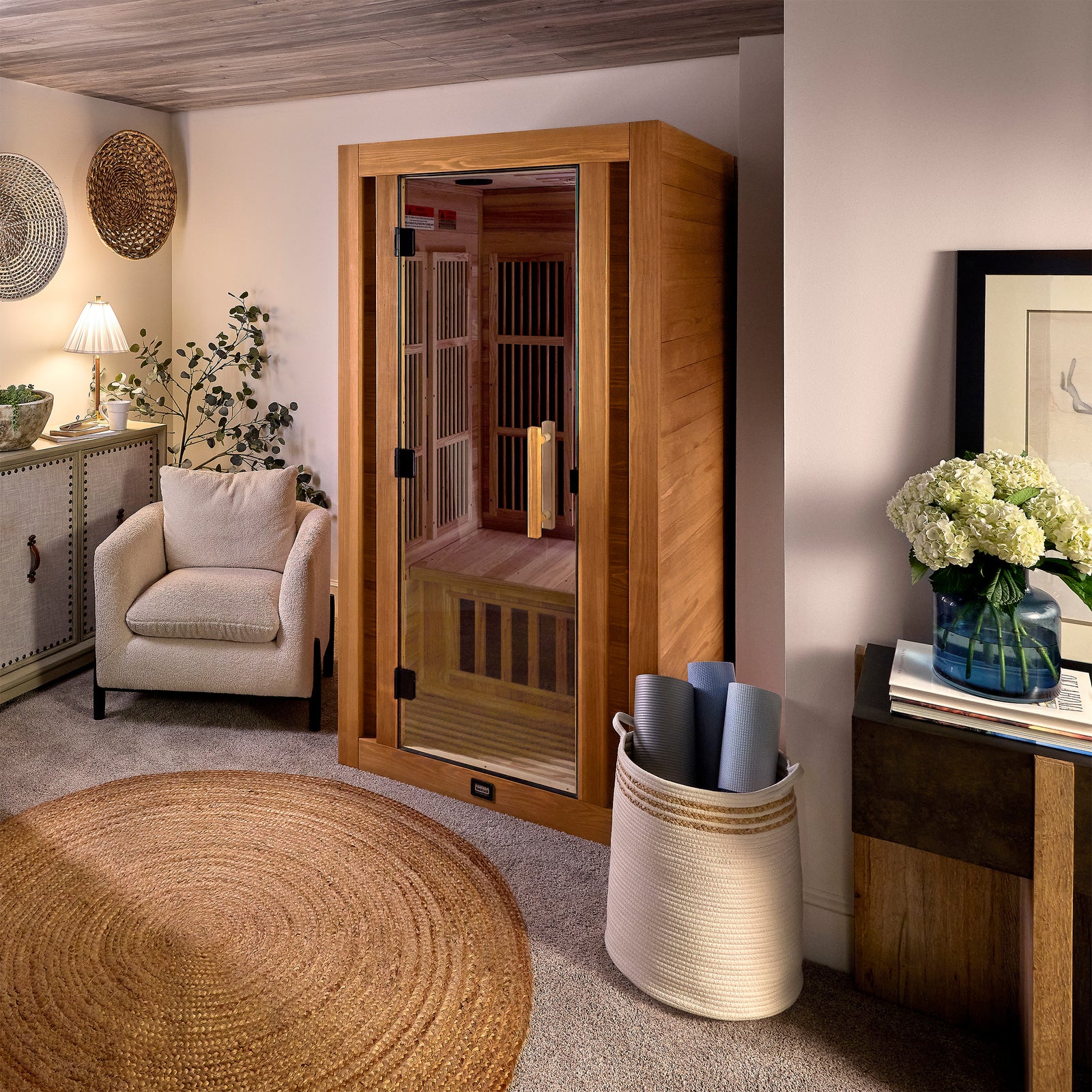Rylan Indoor Infrared Sauna 1 Person — manufacturer photo 1