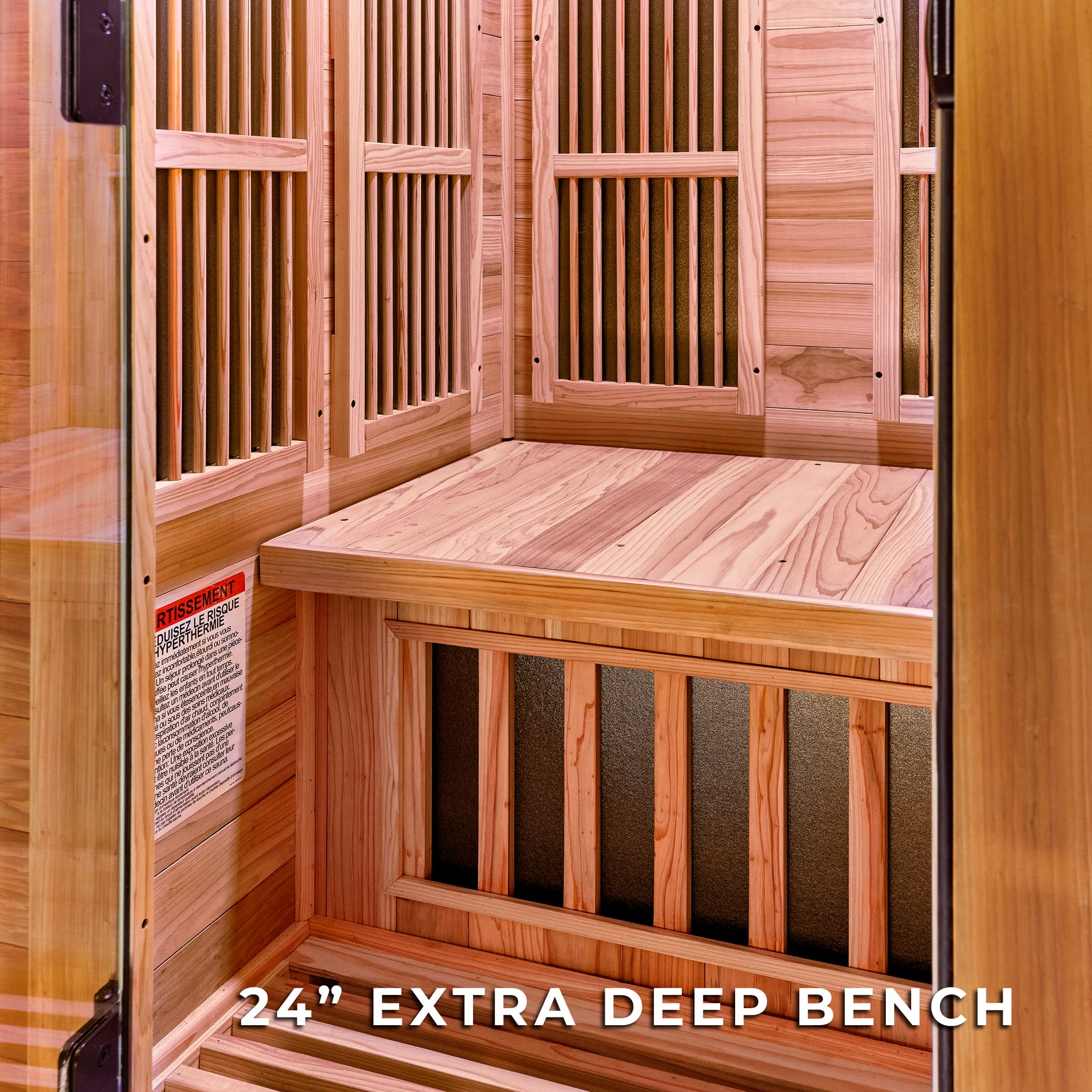 Rylan Indoor Infrared Sauna 1 Person — manufacturer photo 7