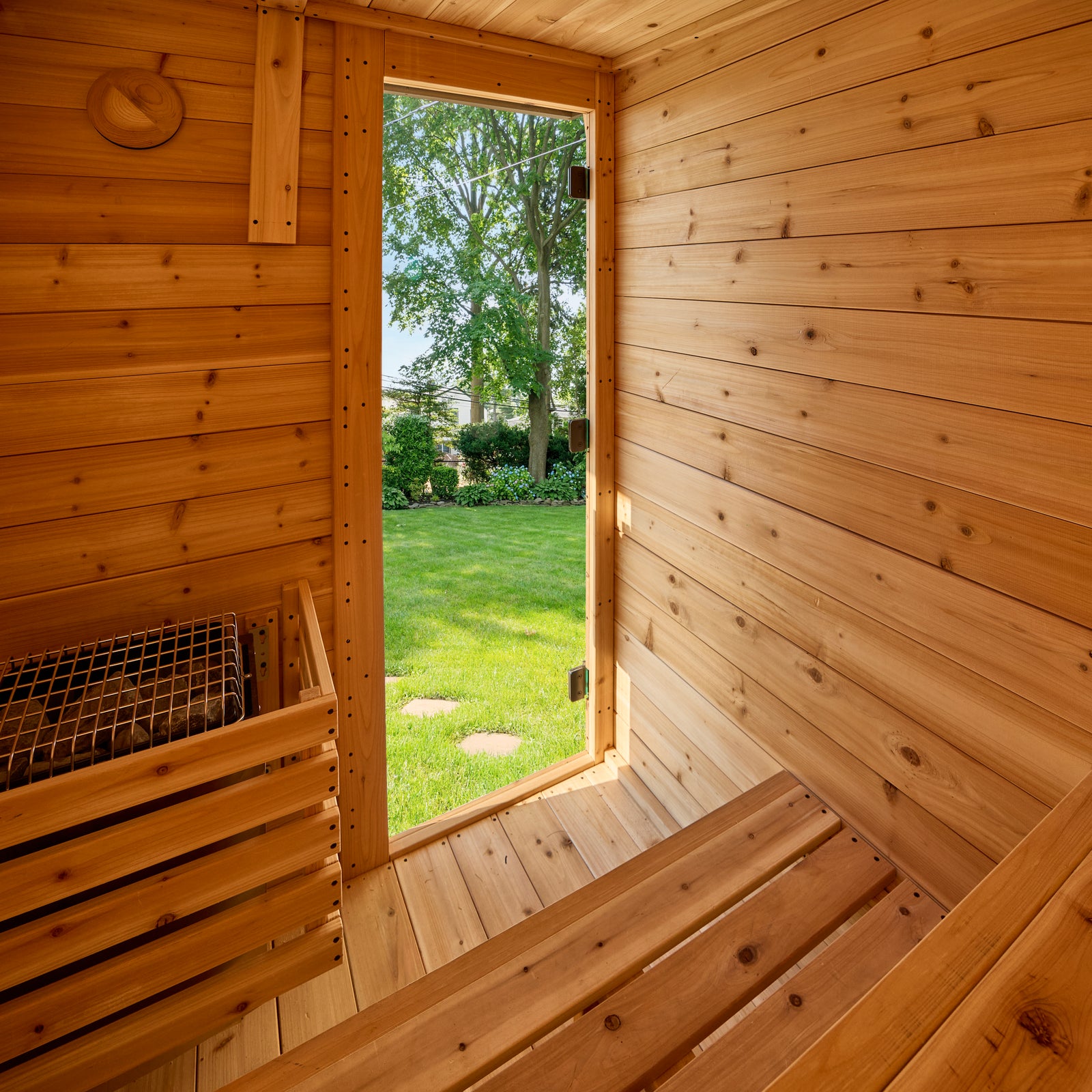 Henley Outdoor Cabin Sauna 2-4 Person — manufacturer photo 9